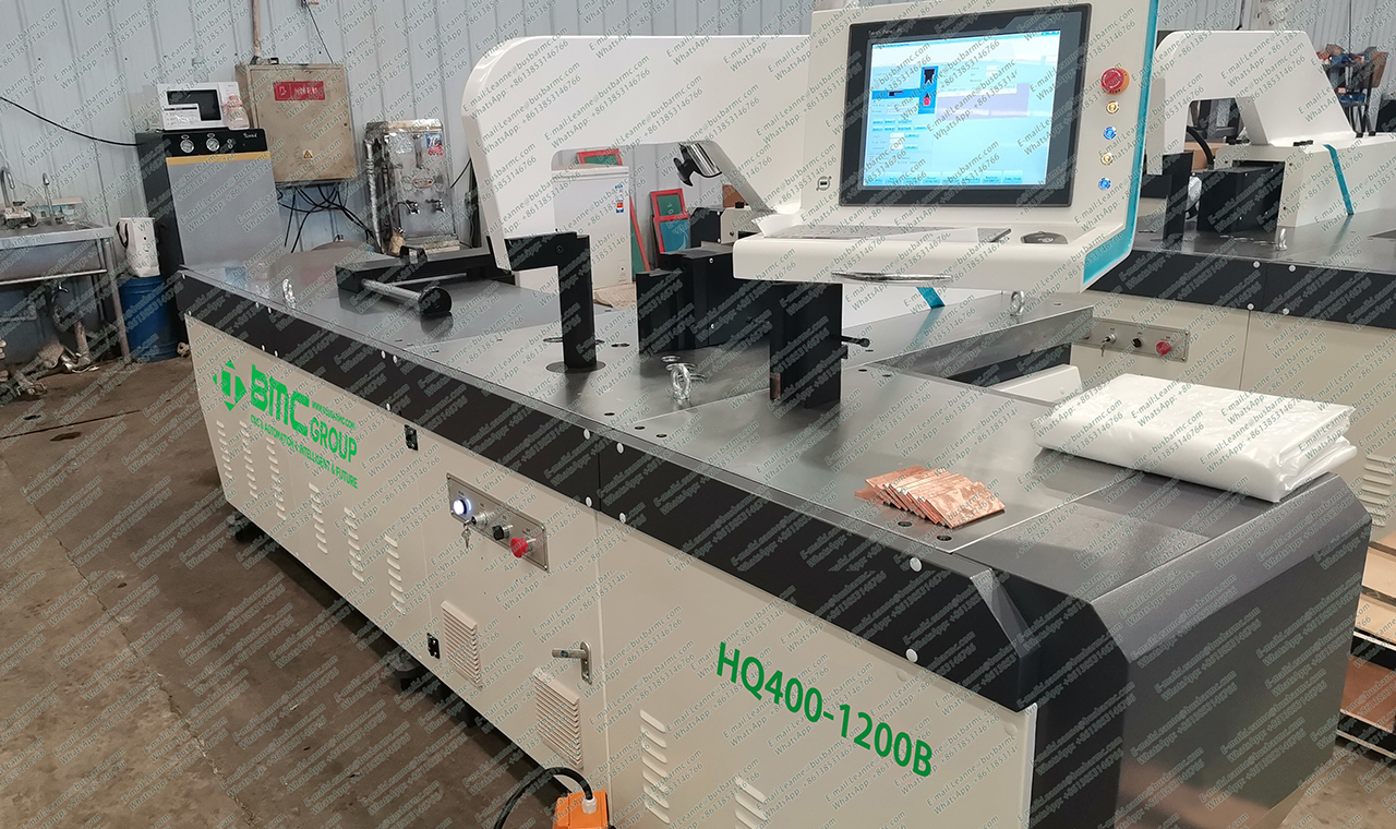 Máquina CNC de Dobrar Barras Blindadas de Cobre HQ