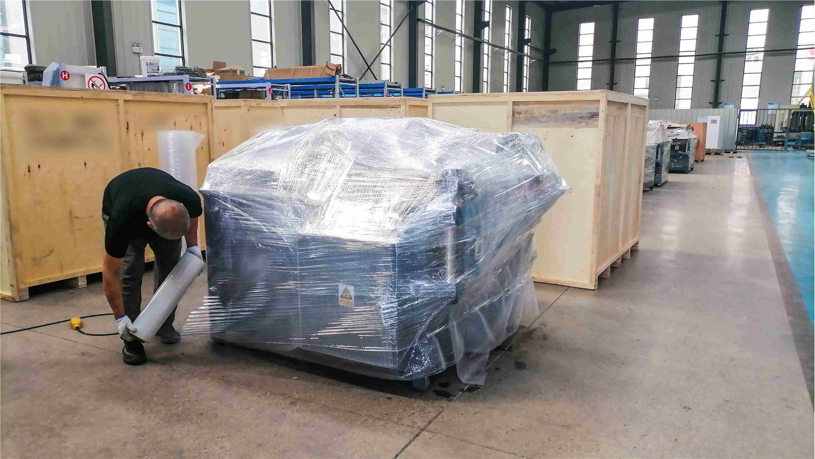 embalagem de máquina processadora de cobre para o Brasil