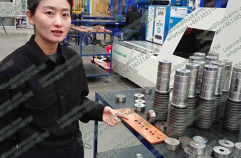 Guilhotina e Processadora de Barramento de Cobre CNC